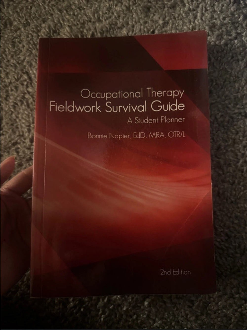 Occupational Therapy Fieldwork Survival Guide - Red Student Planner